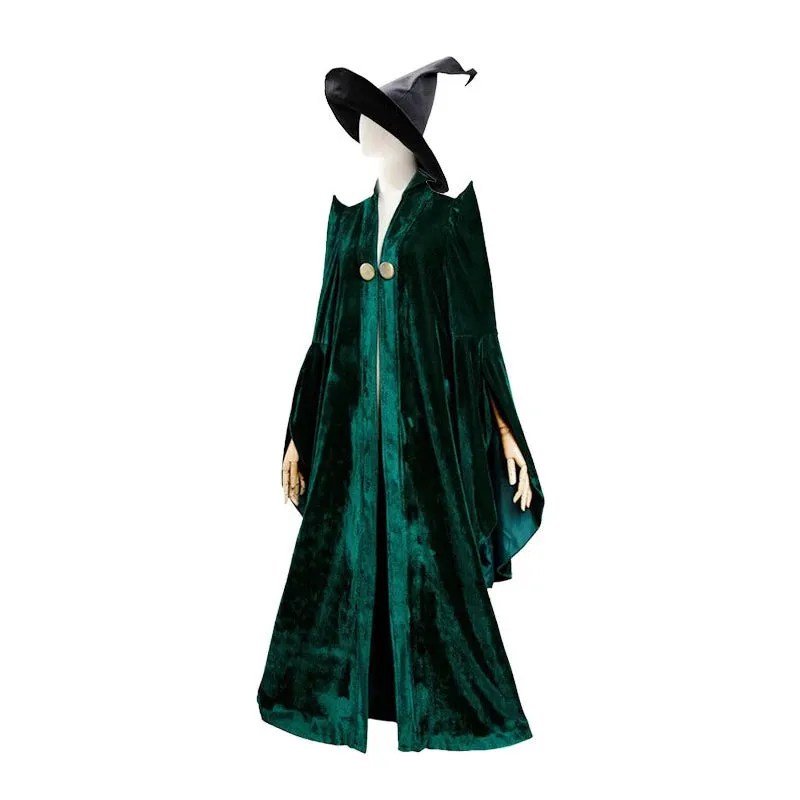 Professor Mileva McGonagall Hogwarts School of Witchcraft and Wizardry Halloween Costume