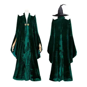 Professor Mileva McGonagall Hogwarts School of Witchcraft and Wizardry Halloween Costume