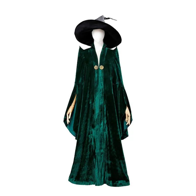 Professor Mileva McGonagall Hogwarts School of Witchcraft and Wizardry Halloween Costume