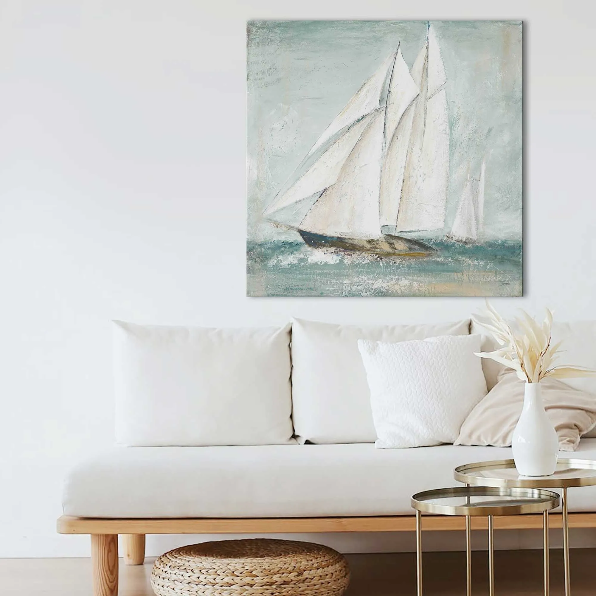 "Cape Cod Sailboat" Print on Canvas