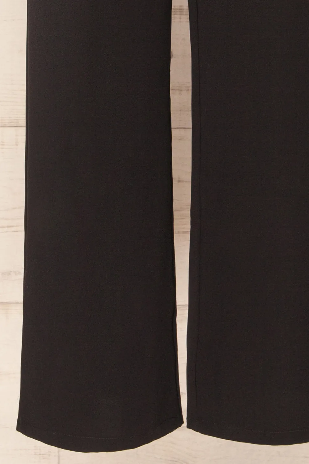 Ramses Black | Jumpsuit w/ Halter-Neck Vest Top