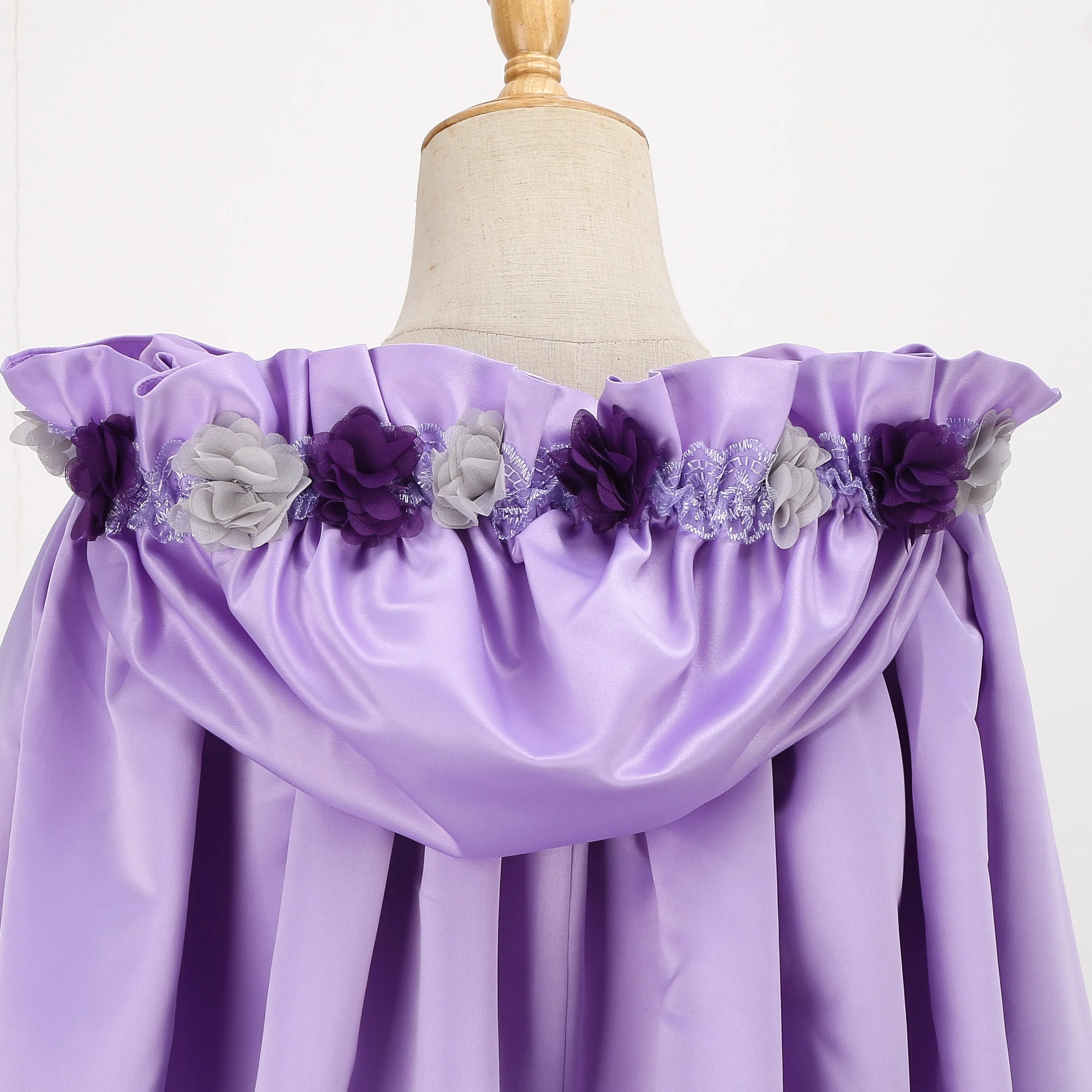 Rapunzel Purple Cloak Cosplay Princess Costumes