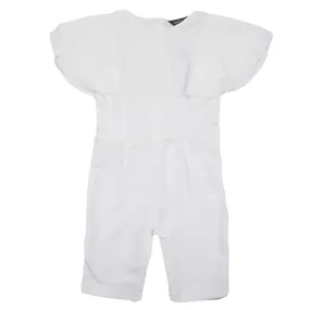 REDTAG Girl's White Jumpsuits/Playsuits