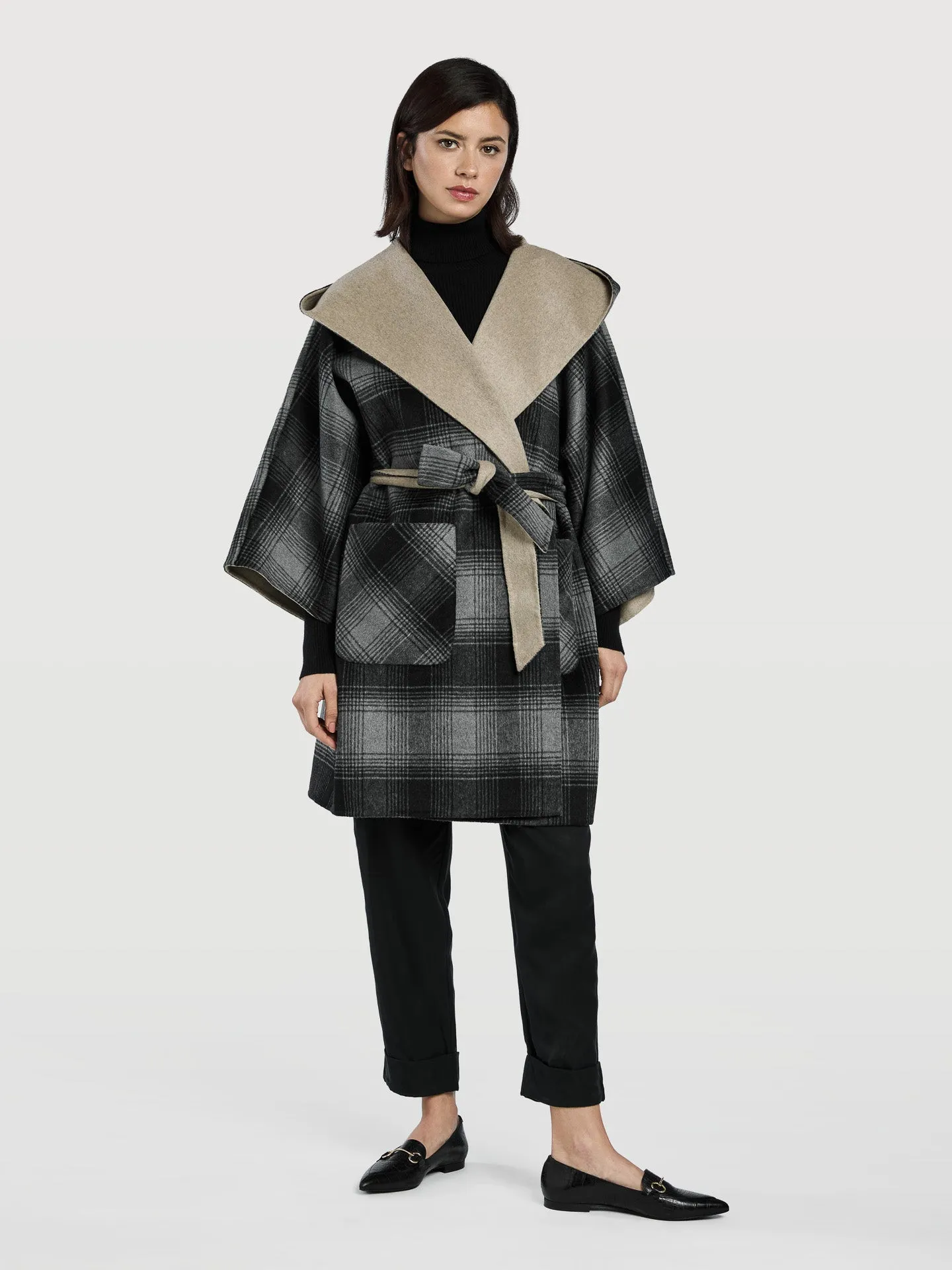 Reversible Hooded Cape