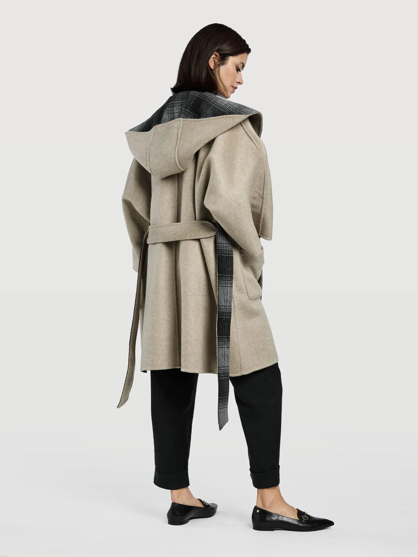 Reversible Hooded Cape