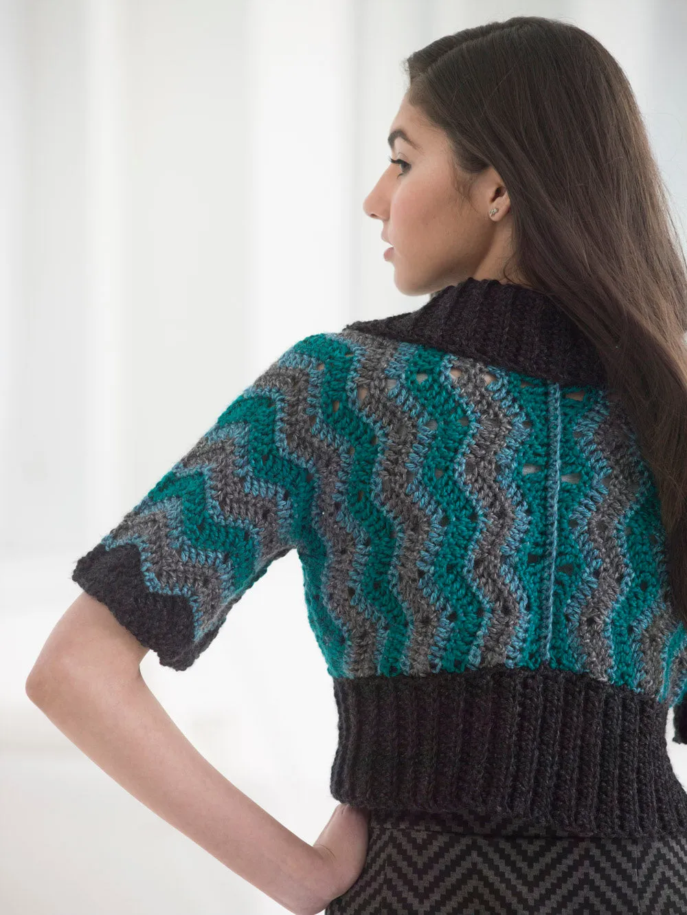 Ripple Bolero (Crochet)