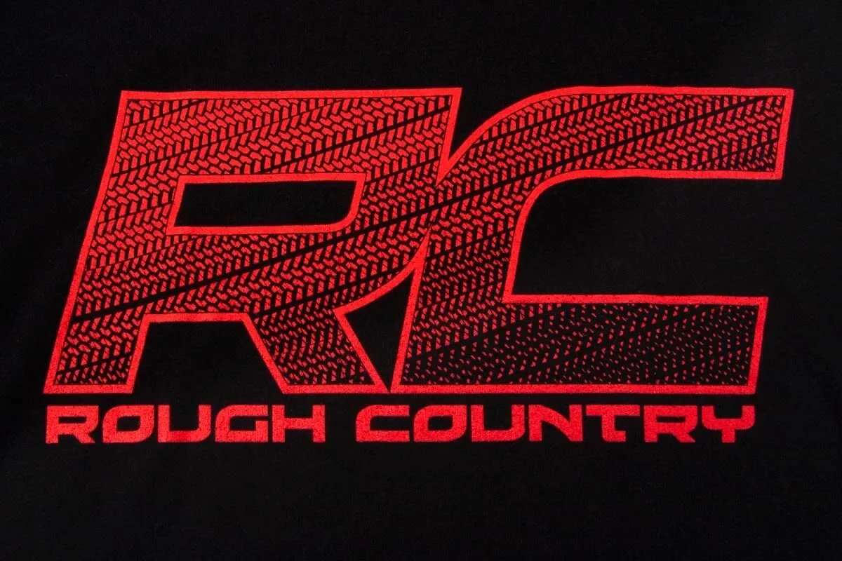 Rough Country T-Shirt - Pattern - Black - MD