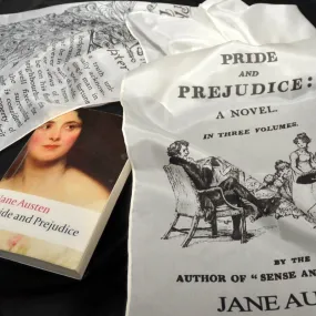Silk Scarf, Pride and Prejudice by Jane Austen Silk Scarf