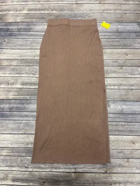 Skirt Maxi By Cmf In Brown, Size: M