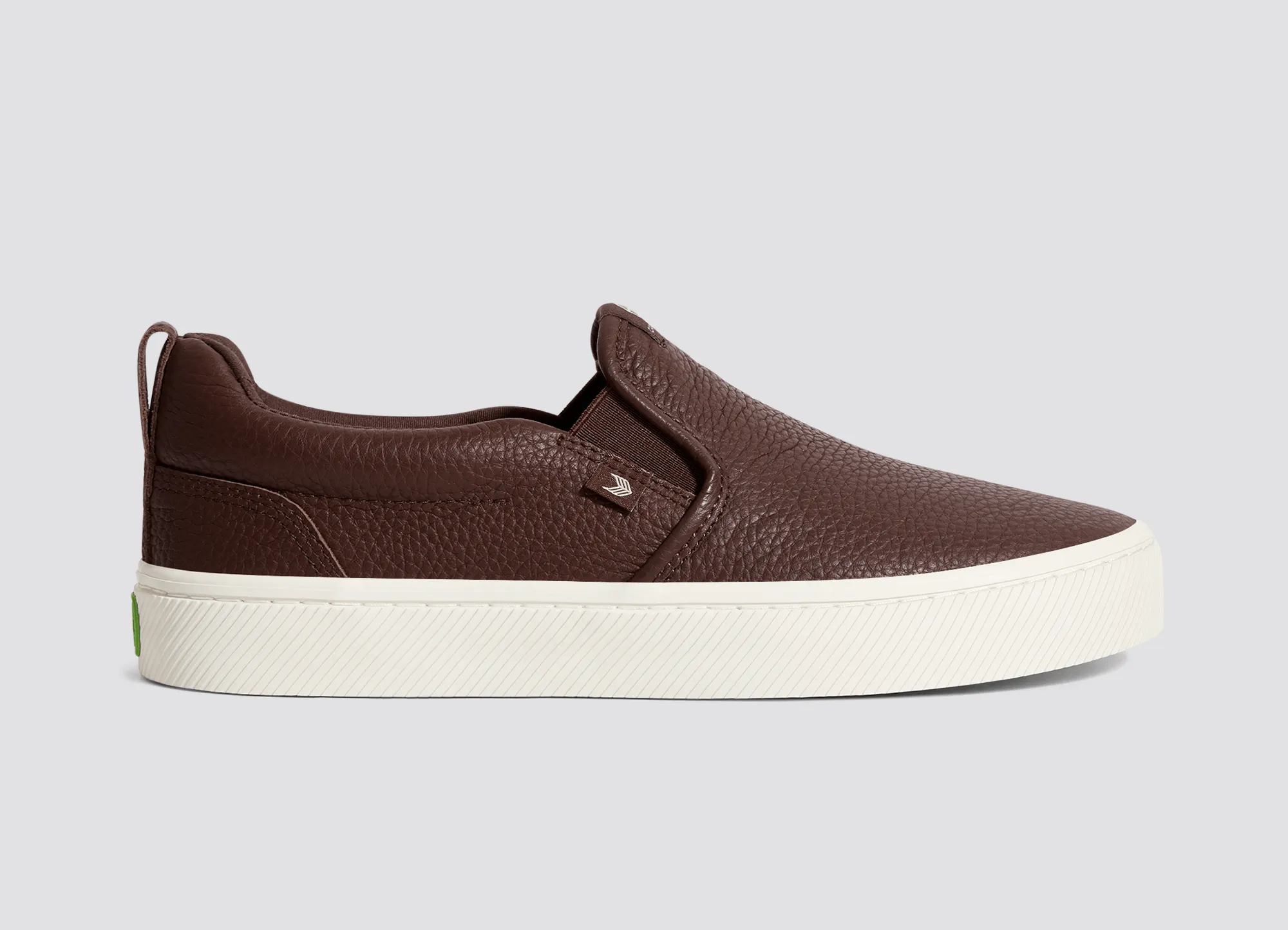 SLIP-ON Brown Premium Leather Sneaker Women