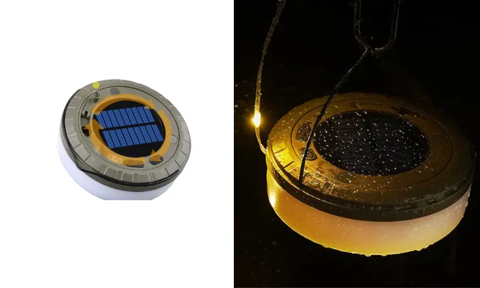 Solar LED Camping Lights - Type-C Charging