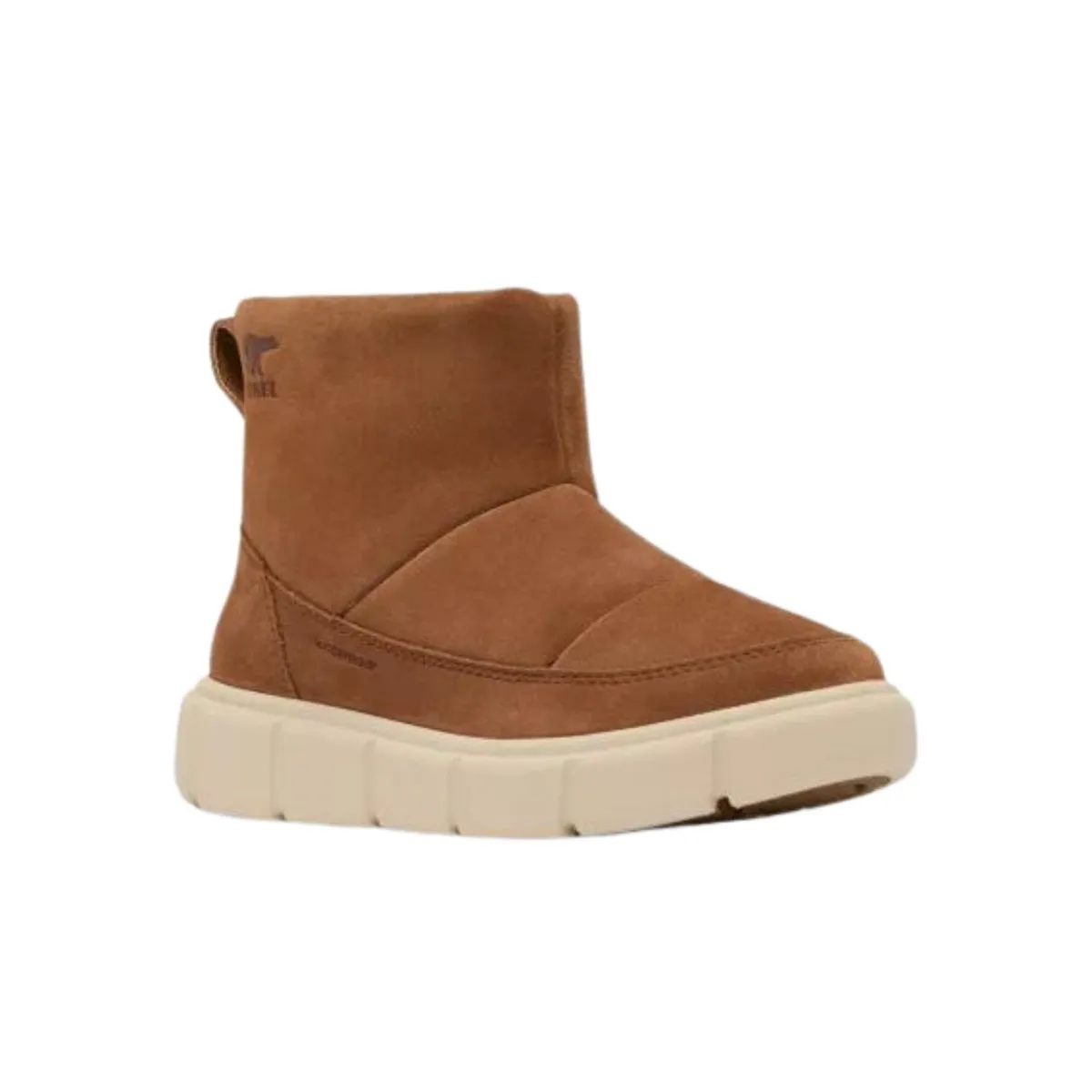 Sorel Girl's Explorer III Waterproof Velvet Tan/Bleached Ceramic