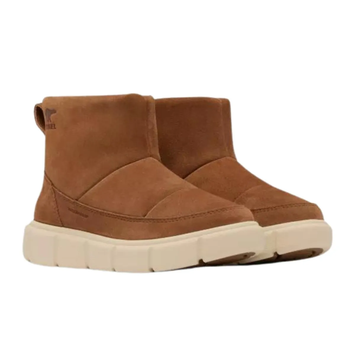 Sorel Girl's Explorer III Waterproof Velvet Tan/Bleached Ceramic