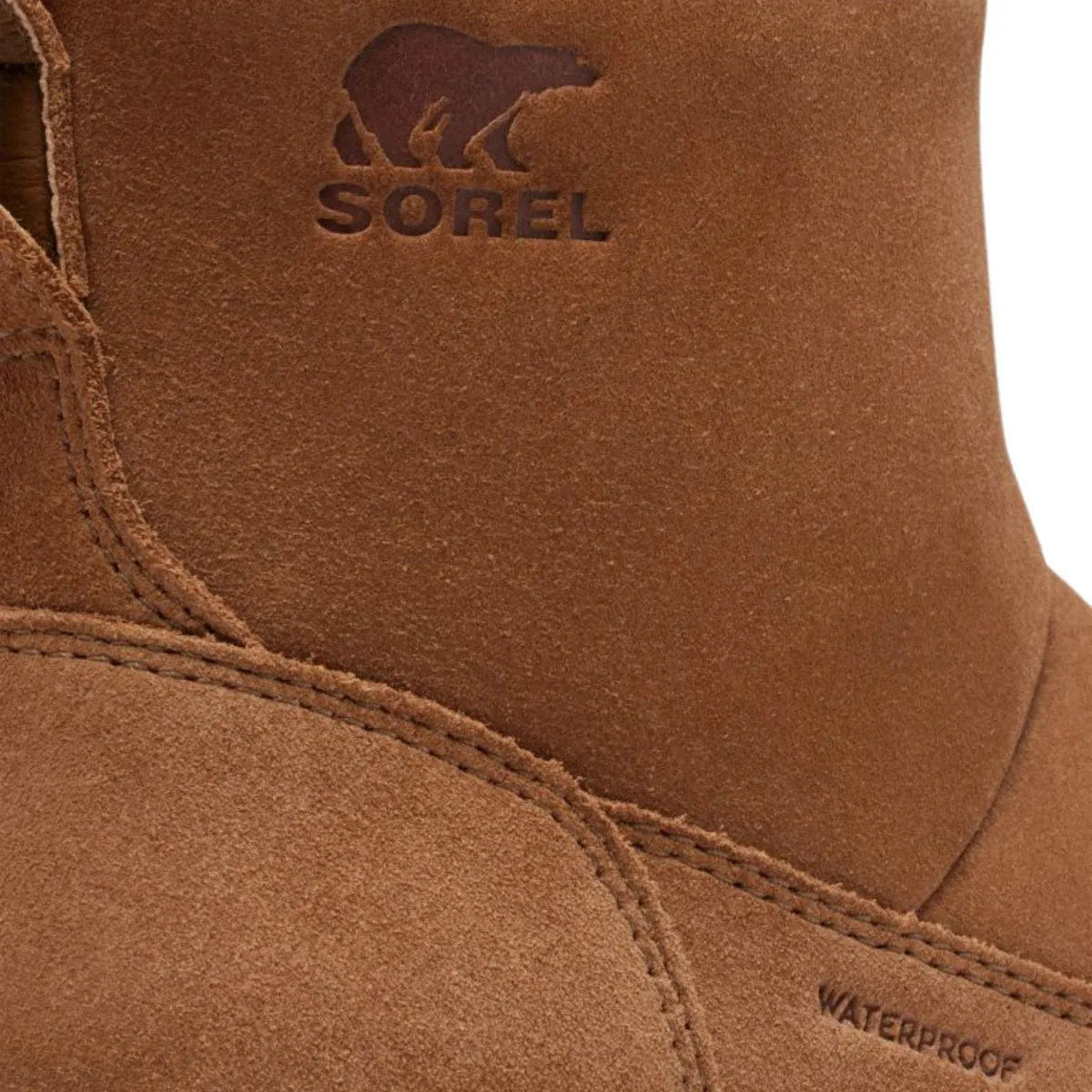 Sorel Girl's Explorer III Waterproof Velvet Tan/Bleached Ceramic