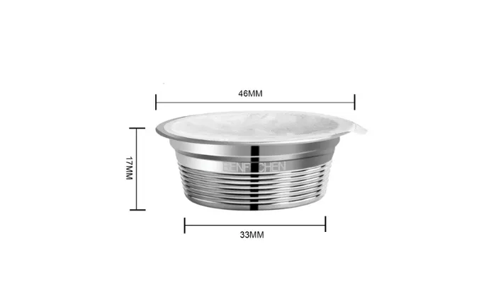 Stainless Steel Reusable Refillable Coffee Capsules