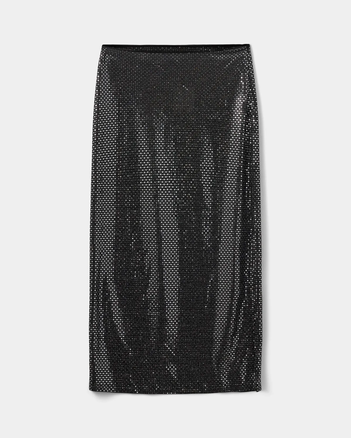 STARLASW SKIRT - Black w silver