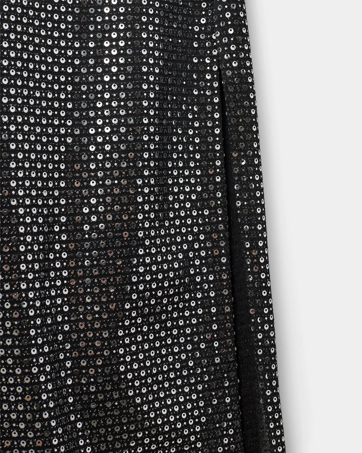 STARLASW SKIRT - Black w silver
