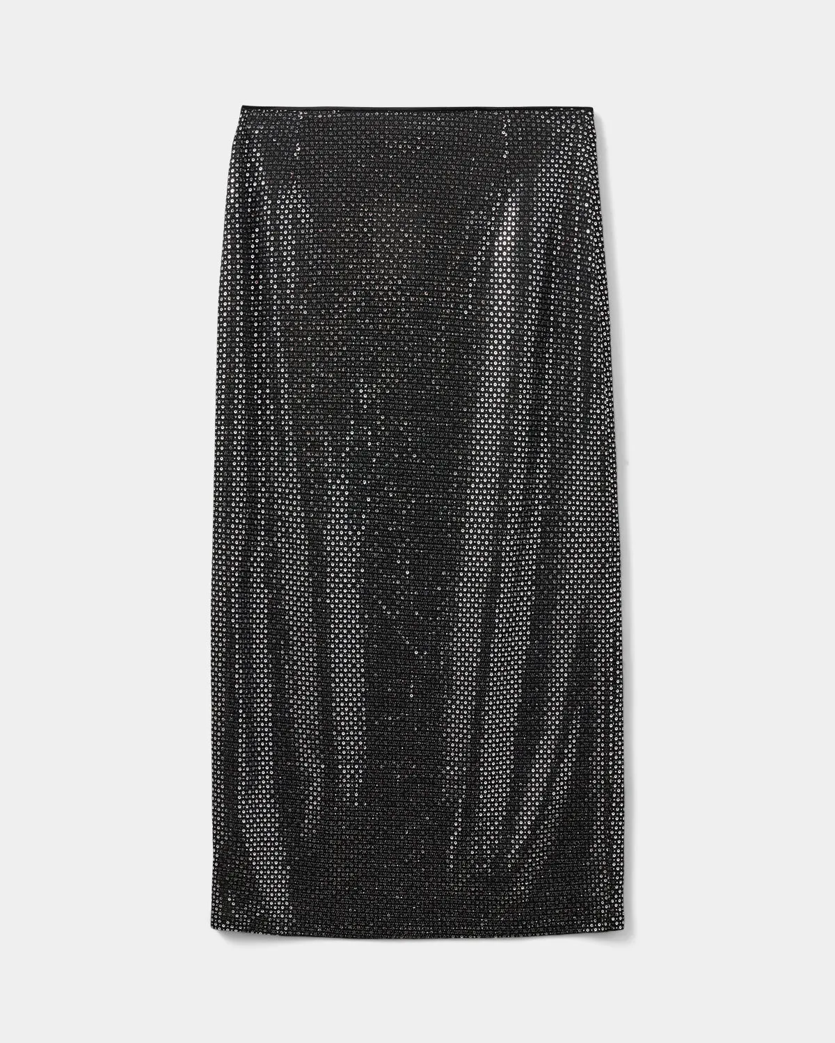 STARLASW SKIRT - Black w silver