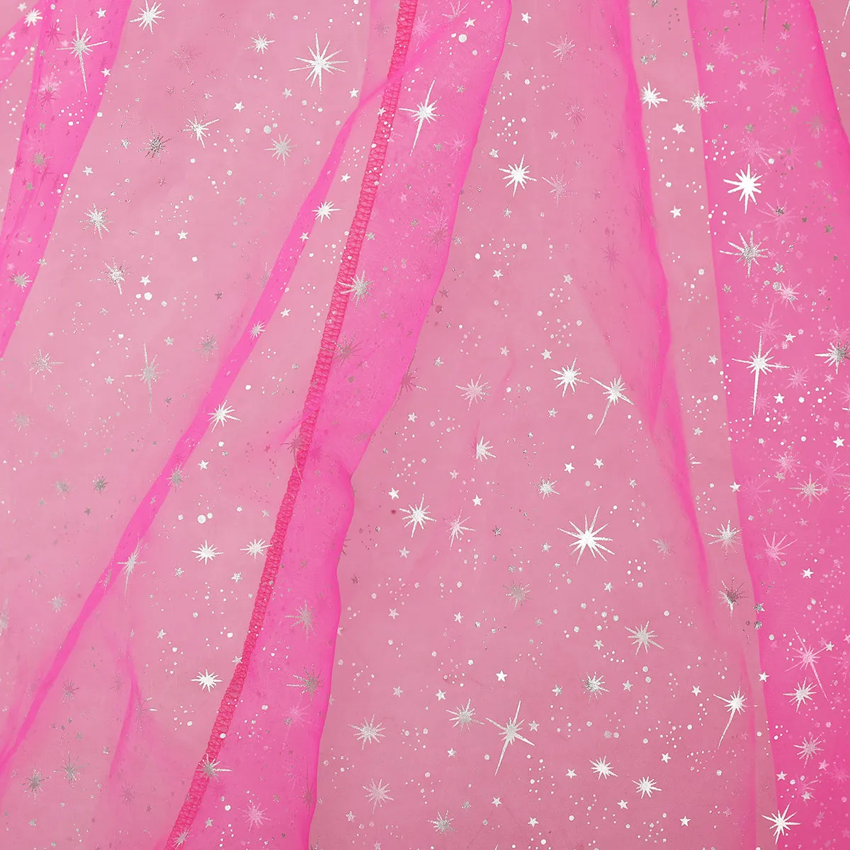 Starry Stars Tulle Hooded Cloaks