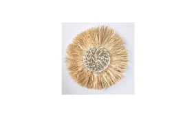 Straw Woven Wall Decoration