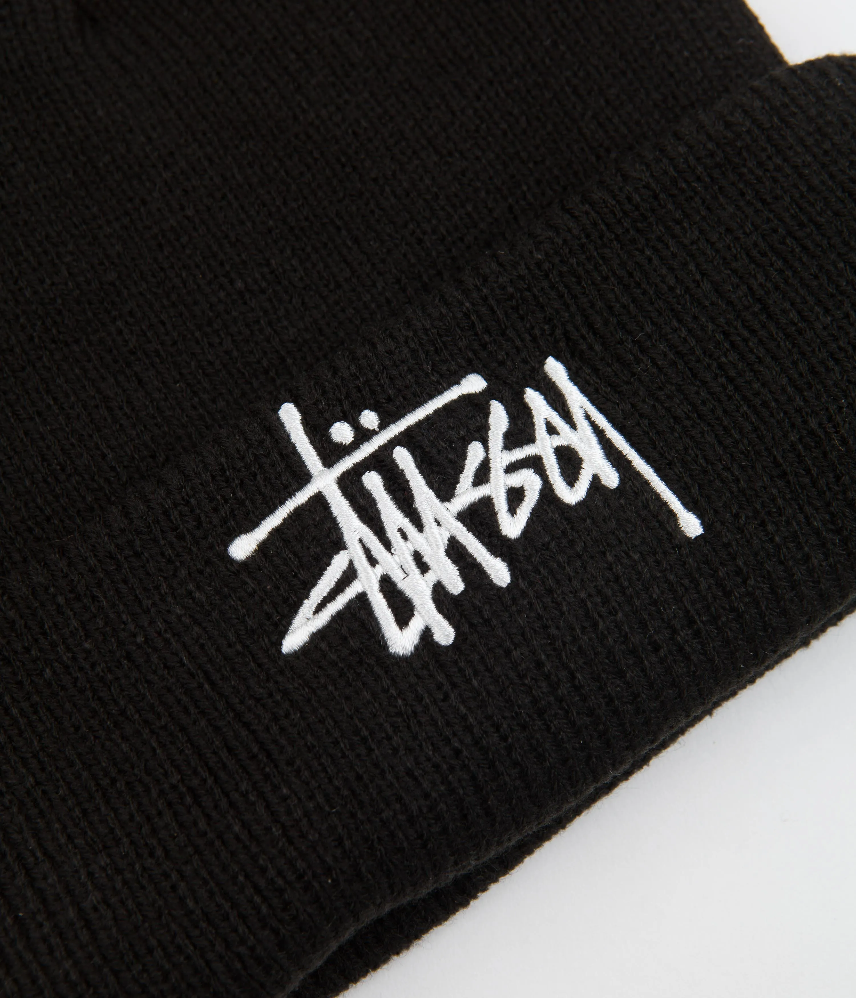 Stussy Big Basic Thinsulate Beanie - Black