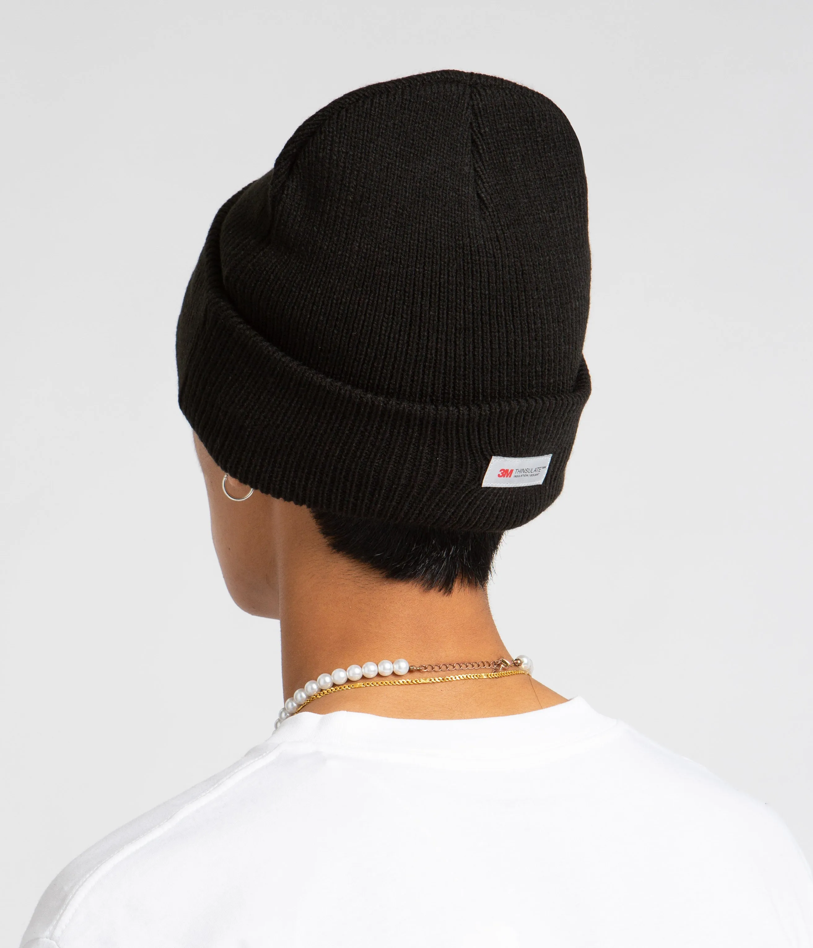 Stussy Big Basic Thinsulate Beanie - Black