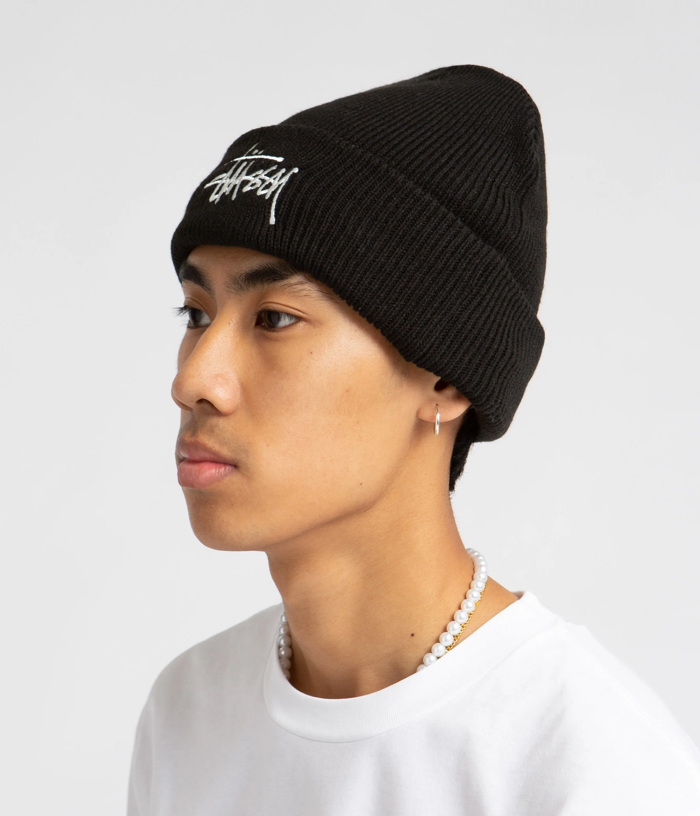 Stussy Big Basic Thinsulate Beanie - Black