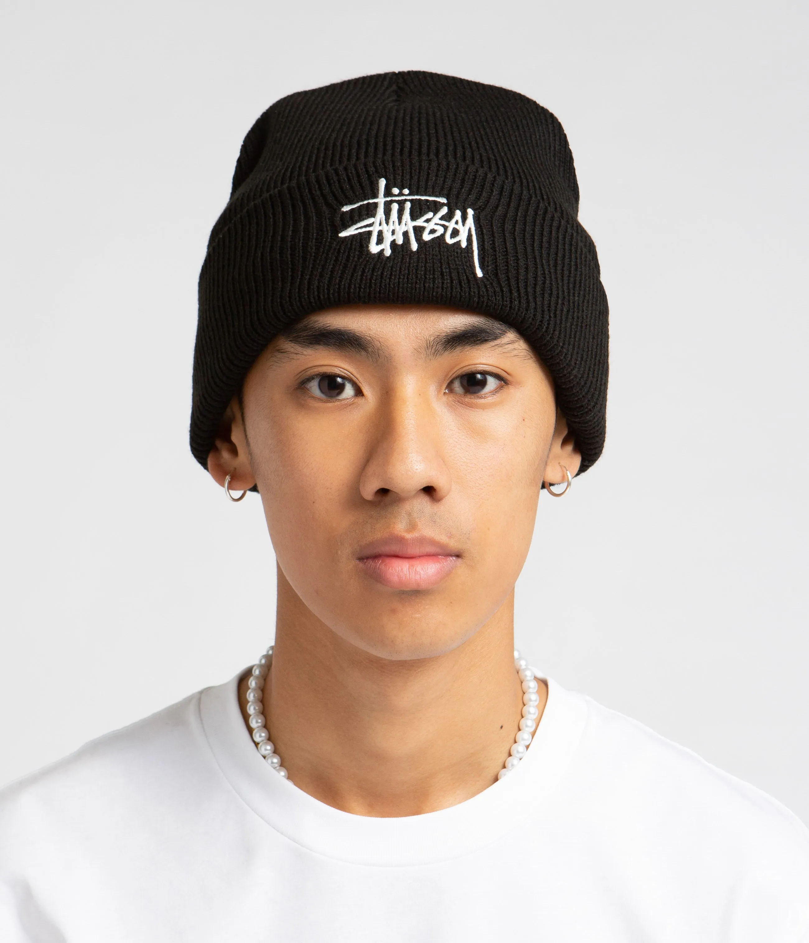 Stussy Big Basic Thinsulate Beanie - Black