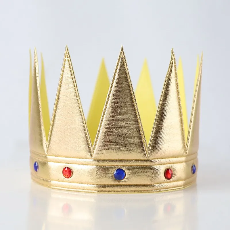 The Boy King Birthday Party King Robe Cape Cloak with Crown Sceptre
