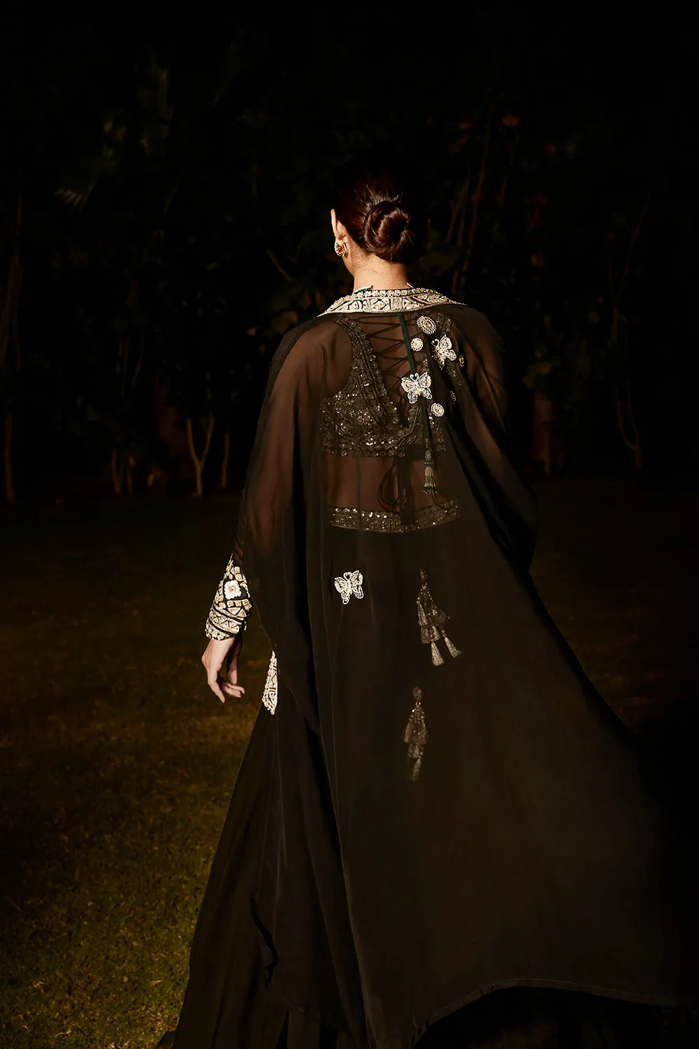 The Holy Roman Noir Cape Set