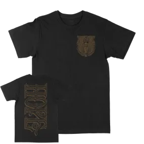 The Hope Conspiracy "Hope: Gold" Black T-Shirt