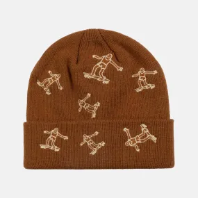 Thrasher Magazine - Gonz Pattern Beanie - Brown