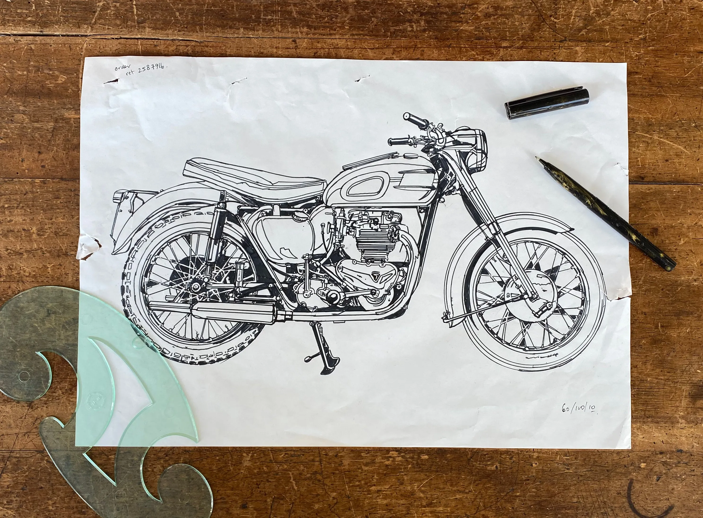 TRIUMPH T120 T-SHIRT
