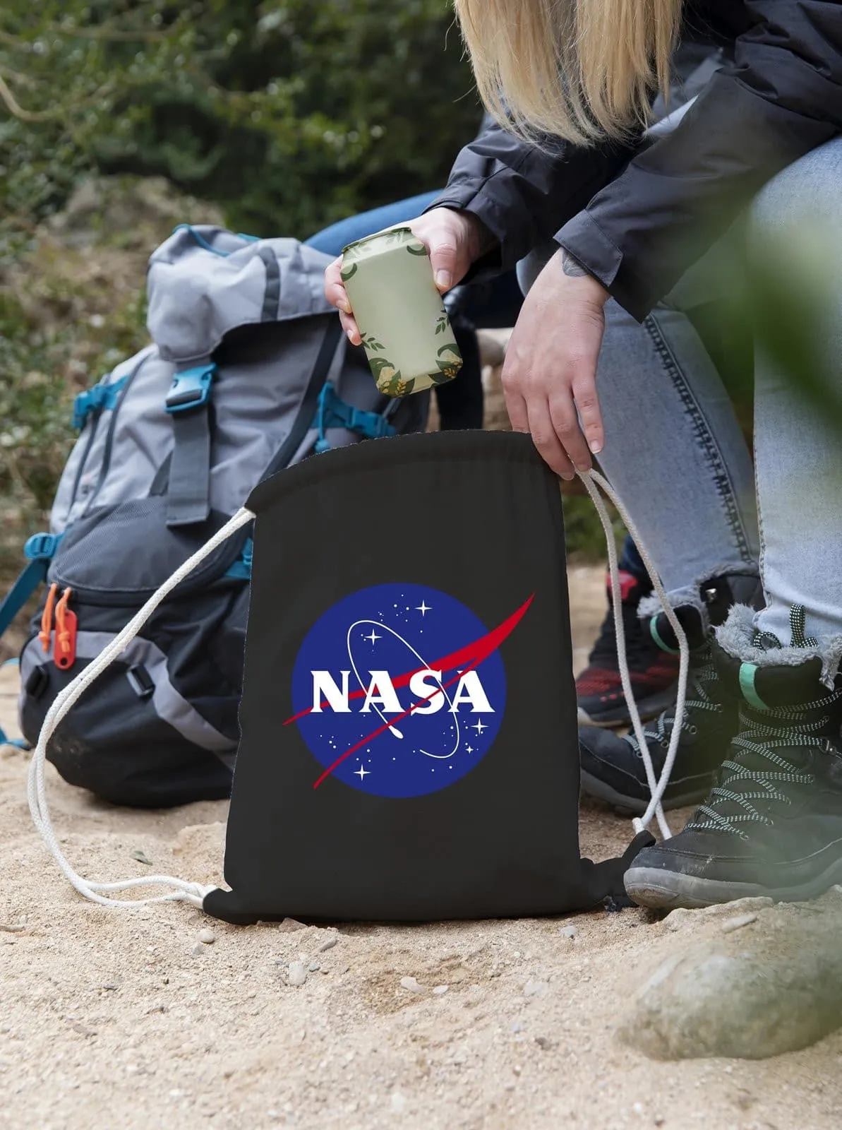 Turnbeutel - NASA Meatball Logo