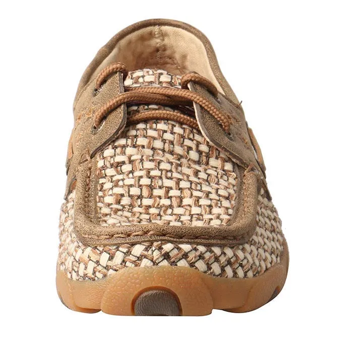 Twisted X Women's Tan Basketweave Moc