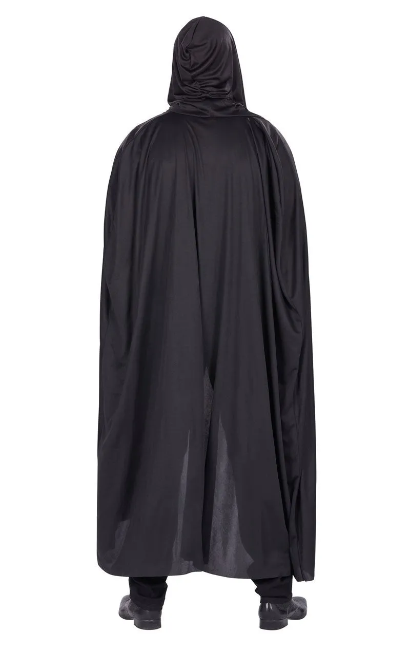 Unisex Black Cape Costume