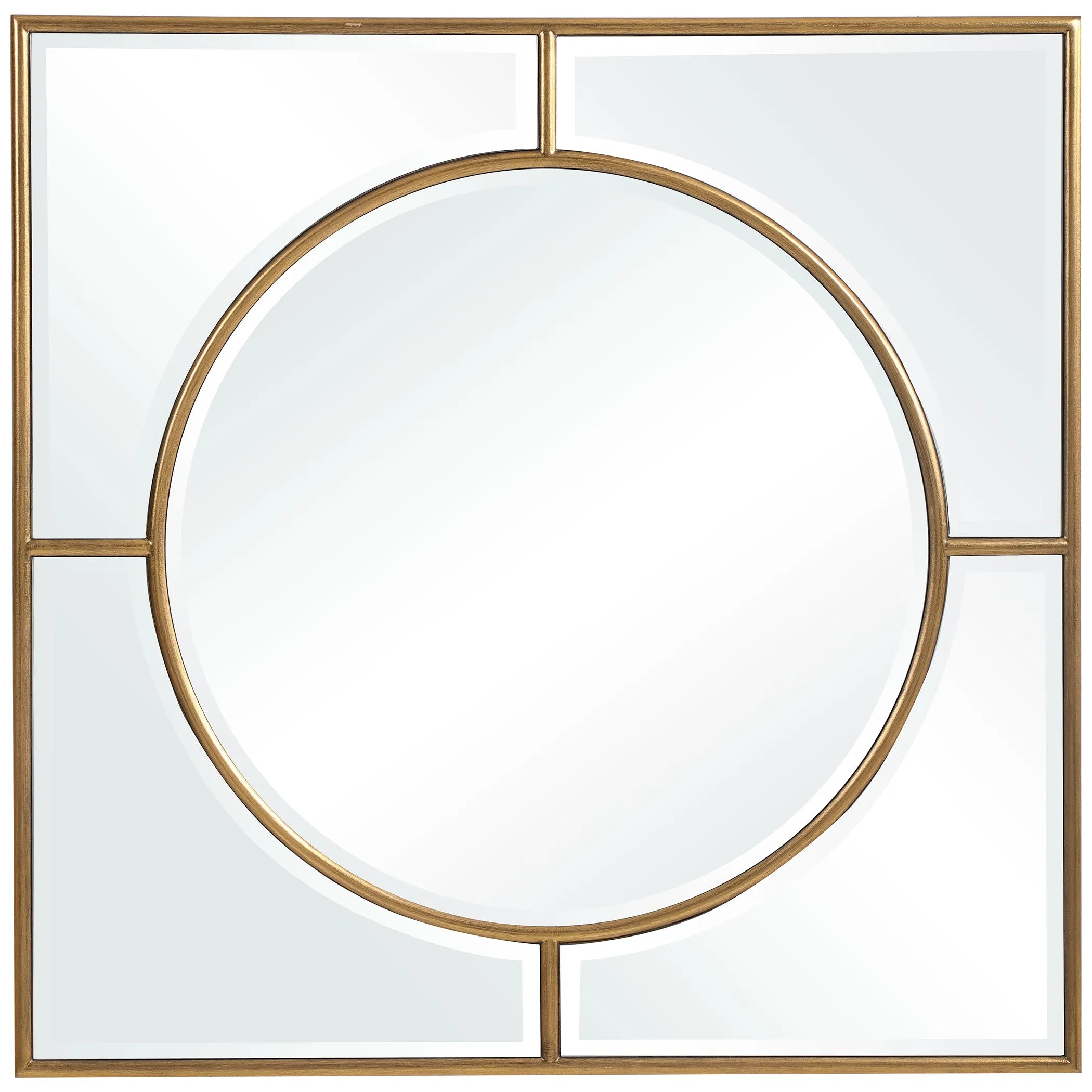 Uttermost Stanford Gold Square Mirror