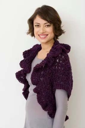 V-Stitch Cocoon Shrug (Crochet)