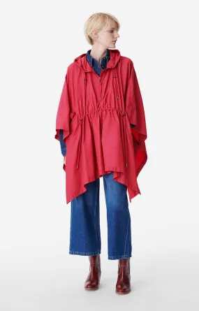 VANESSA BRUNO - Barry Rain Jacket - Pomegranate