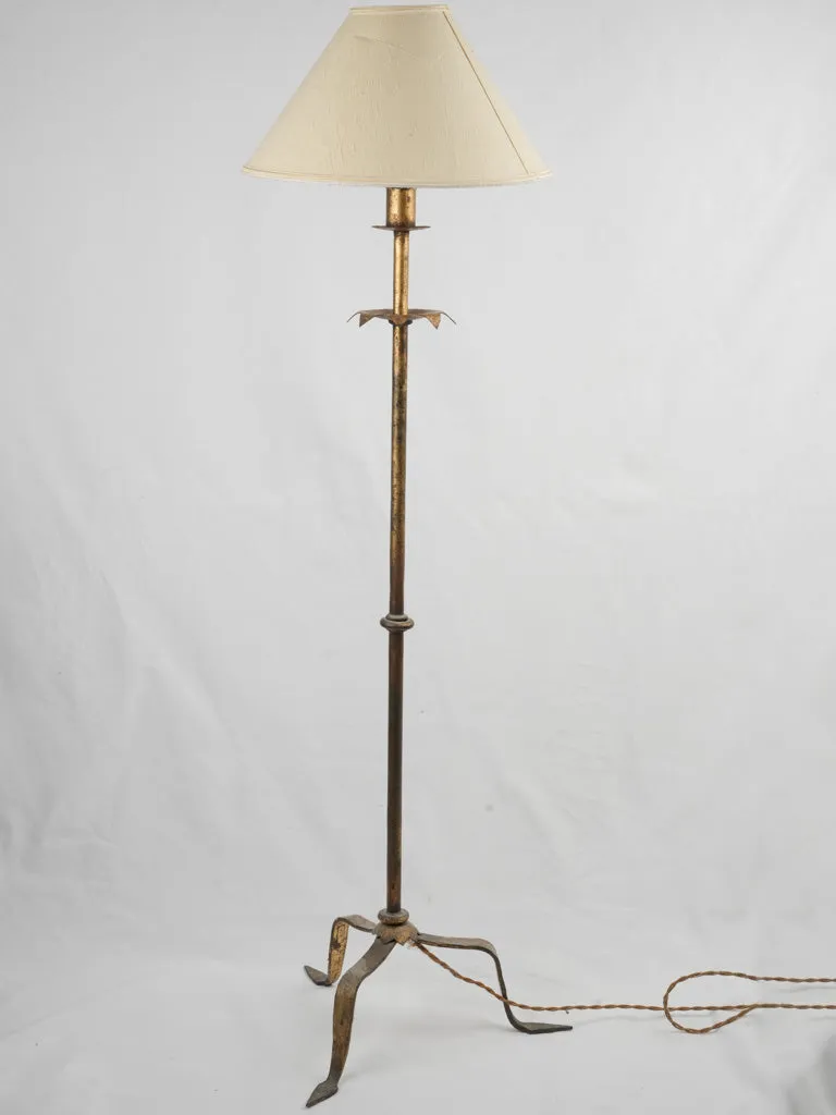 Vintage floor lamp w/ tripod stand