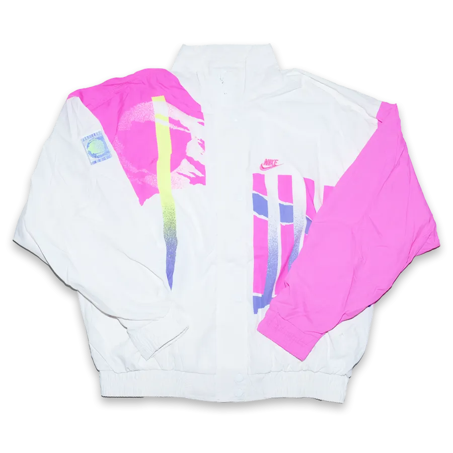 Vintage Women's Nike Challenge Court Track Jacket Large