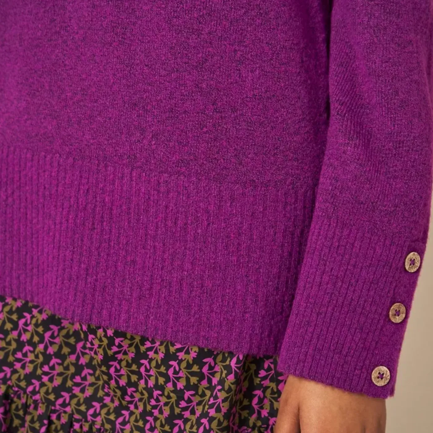 Whitestuff Waverly Jumper | Purple