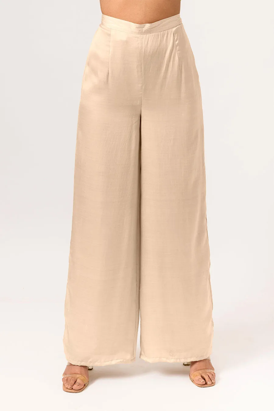 Wine-Ecru Half-n-Half Cape Co-Ord Set