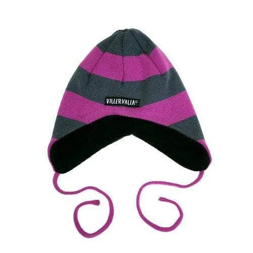 Winter Knit EarFlap Hat: Lotus/Street