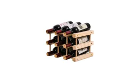 Wooden Red Wine Rack