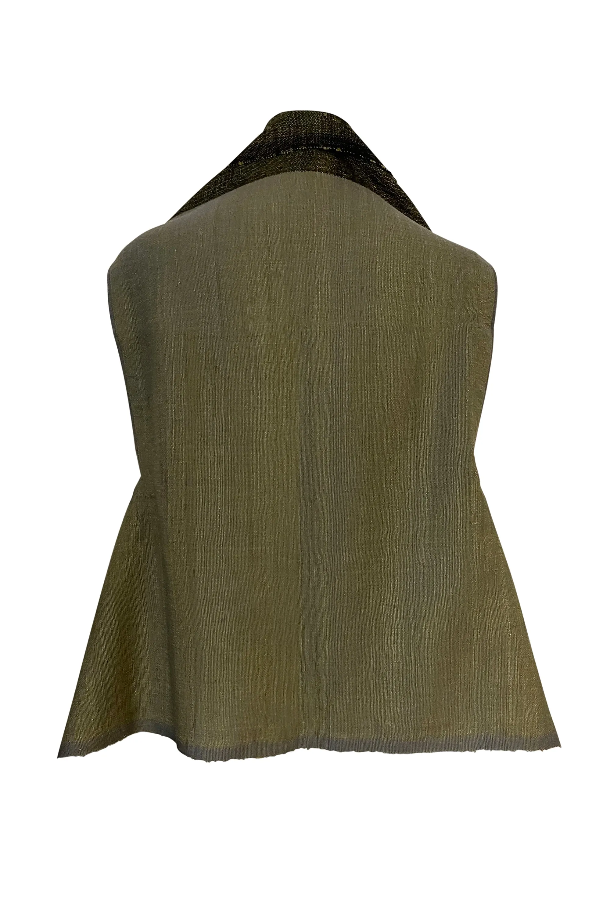 Wool Silk Cape Forest Pench
