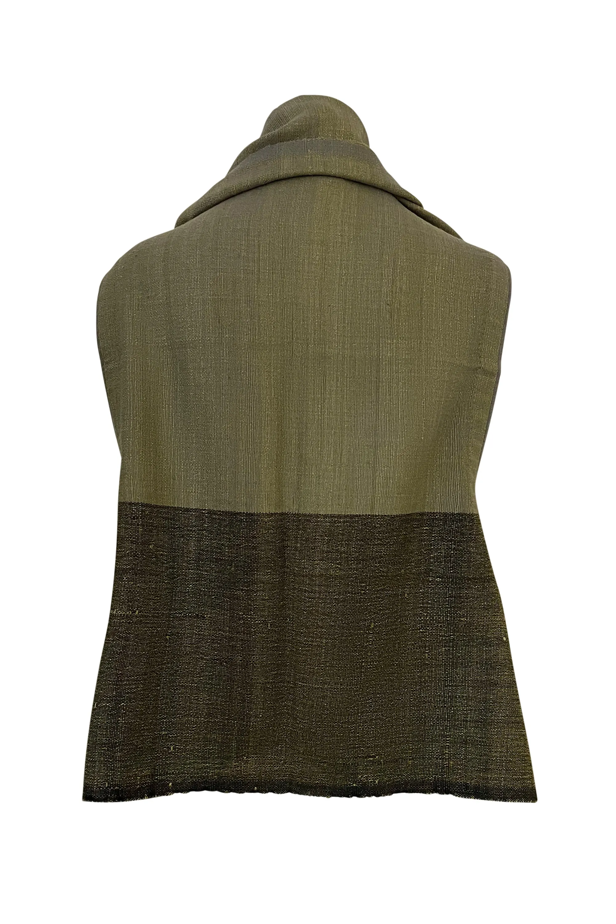 Wool Silk Cape Forest Pench