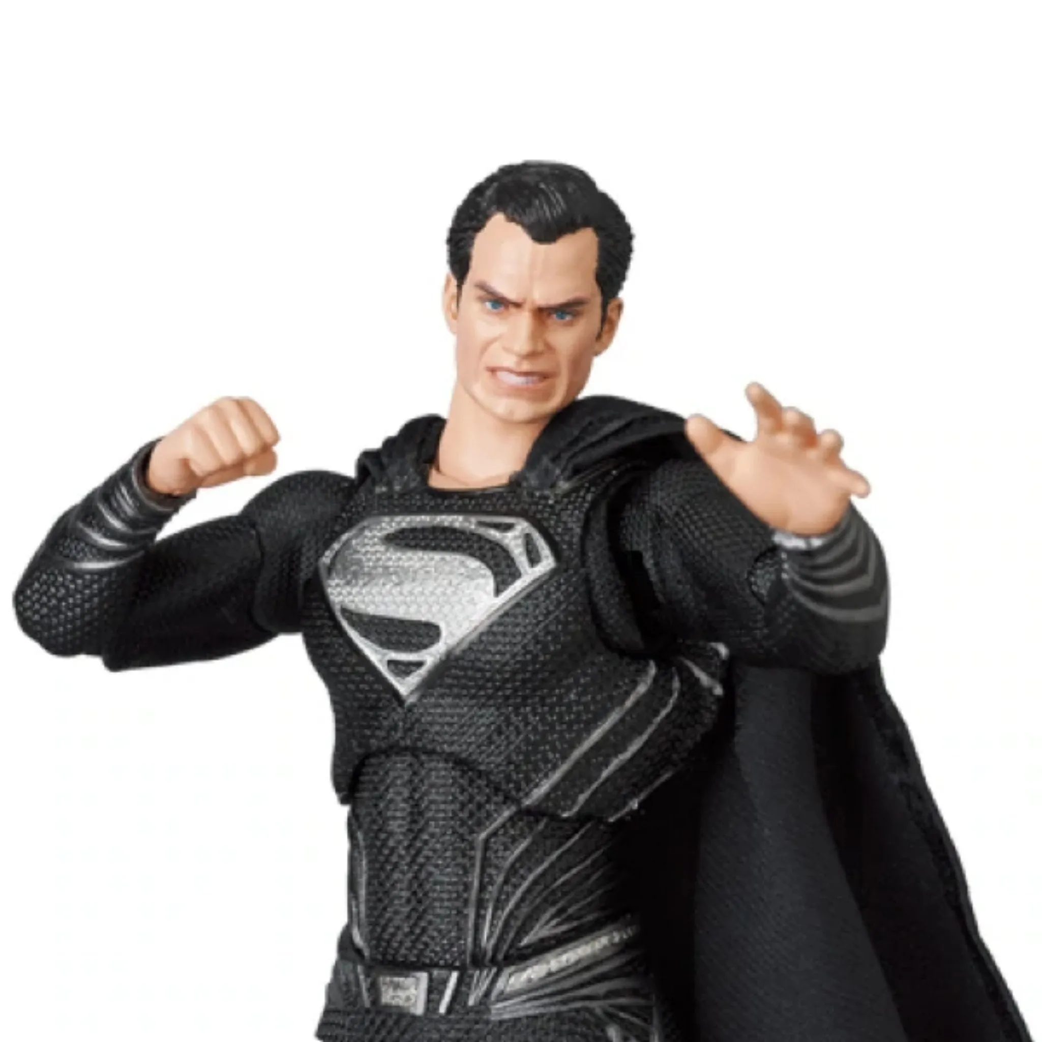 Zack Snyder's Justice League MAFEX No.174 Superman (Black Suit)